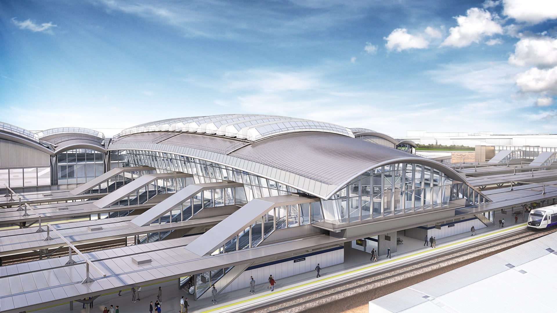 Render_HS2 Old Oak Common Superstructure